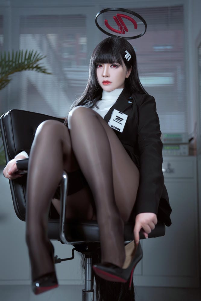 半半子 - 碧蓝档案 调月莉音 [60P8V-477M] 1 (10).jpg